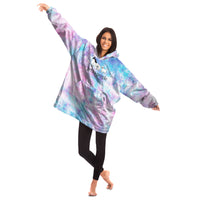 "pets > people"  Tie Dye Snug Hoodie